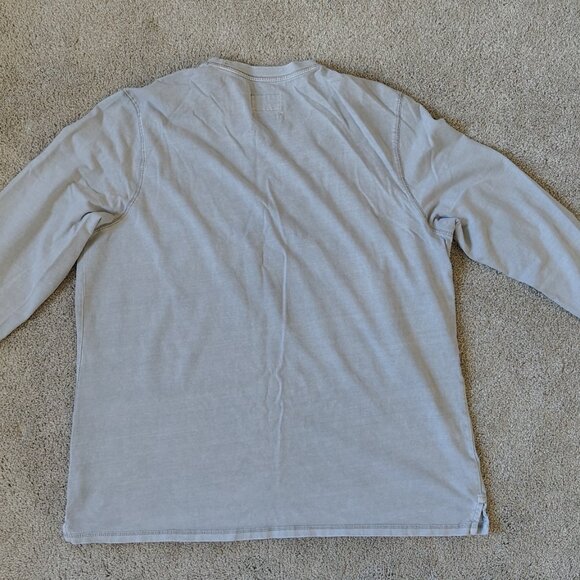 Men's Vintage Long Sleeve Pocket T-Shirt XXL - Picture 4 of 4